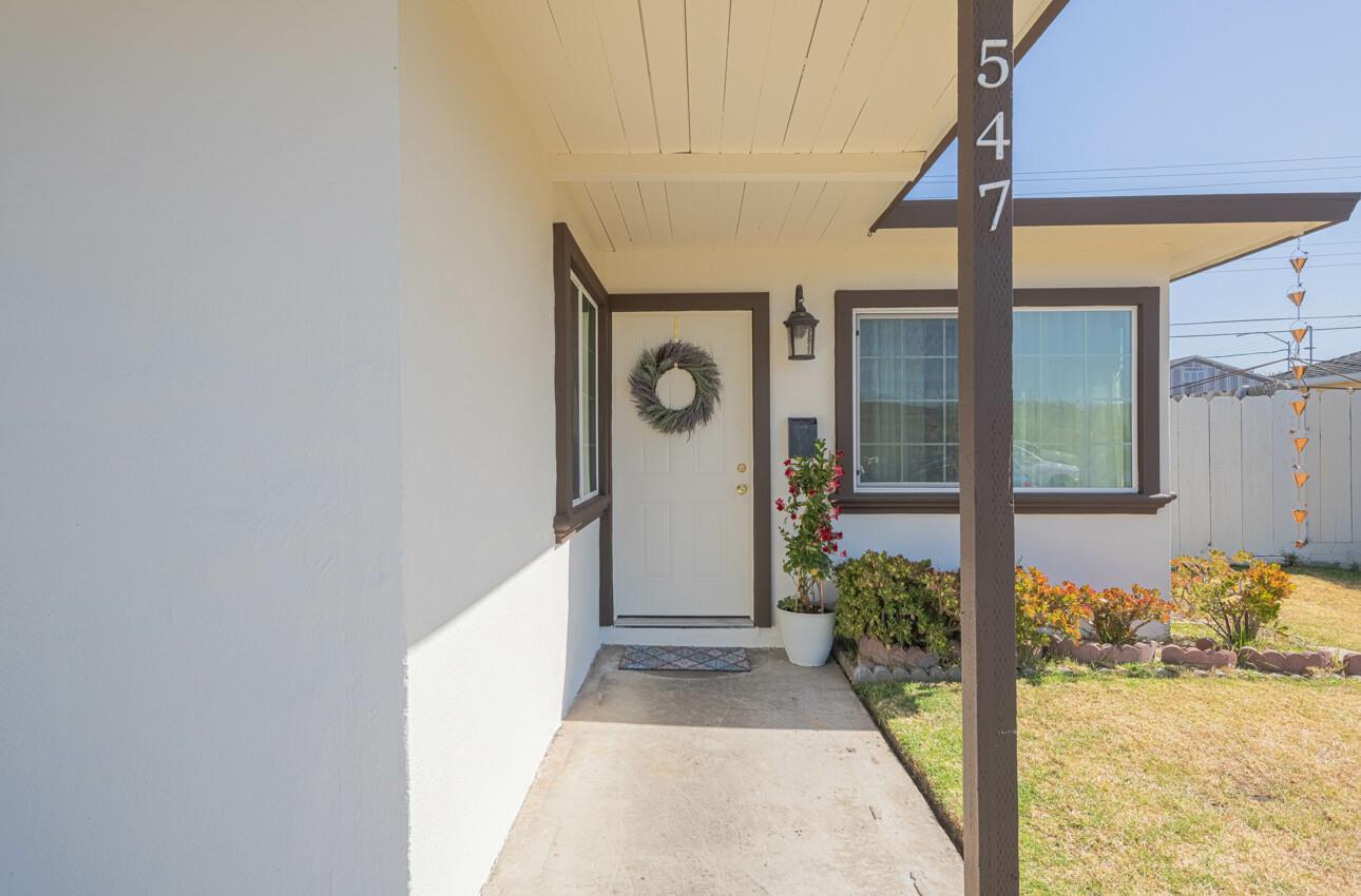 Property Photo: 547 Chaparral Street CA 93906