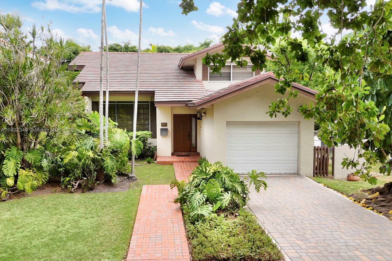Property Photo:  1415 Trillo Ave  FL 33146 