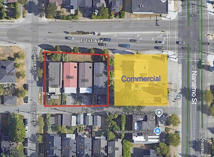 Property Photo: 2320 E 1st Avenue BC V5N 1C3