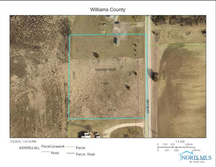 Property Photo:  00 County Road 1-50  OH 43518 