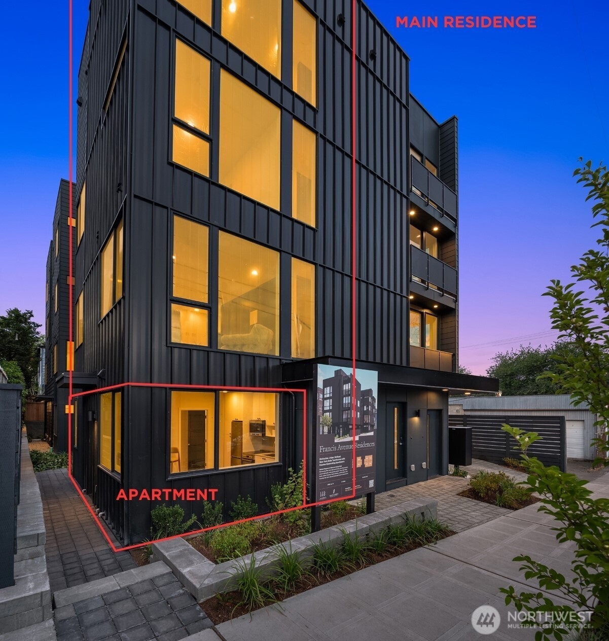 Property Photo:  3608  Francis Avenue N  WA 98103 