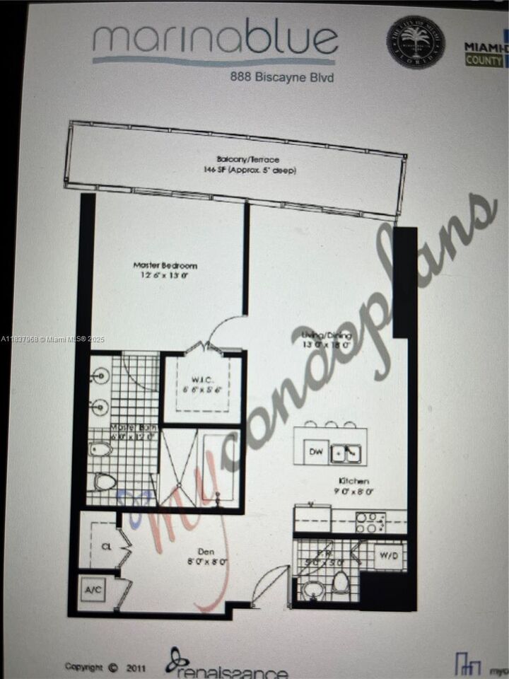 Property Photo:  888 Biscayne Blvd 3403  FL 33132