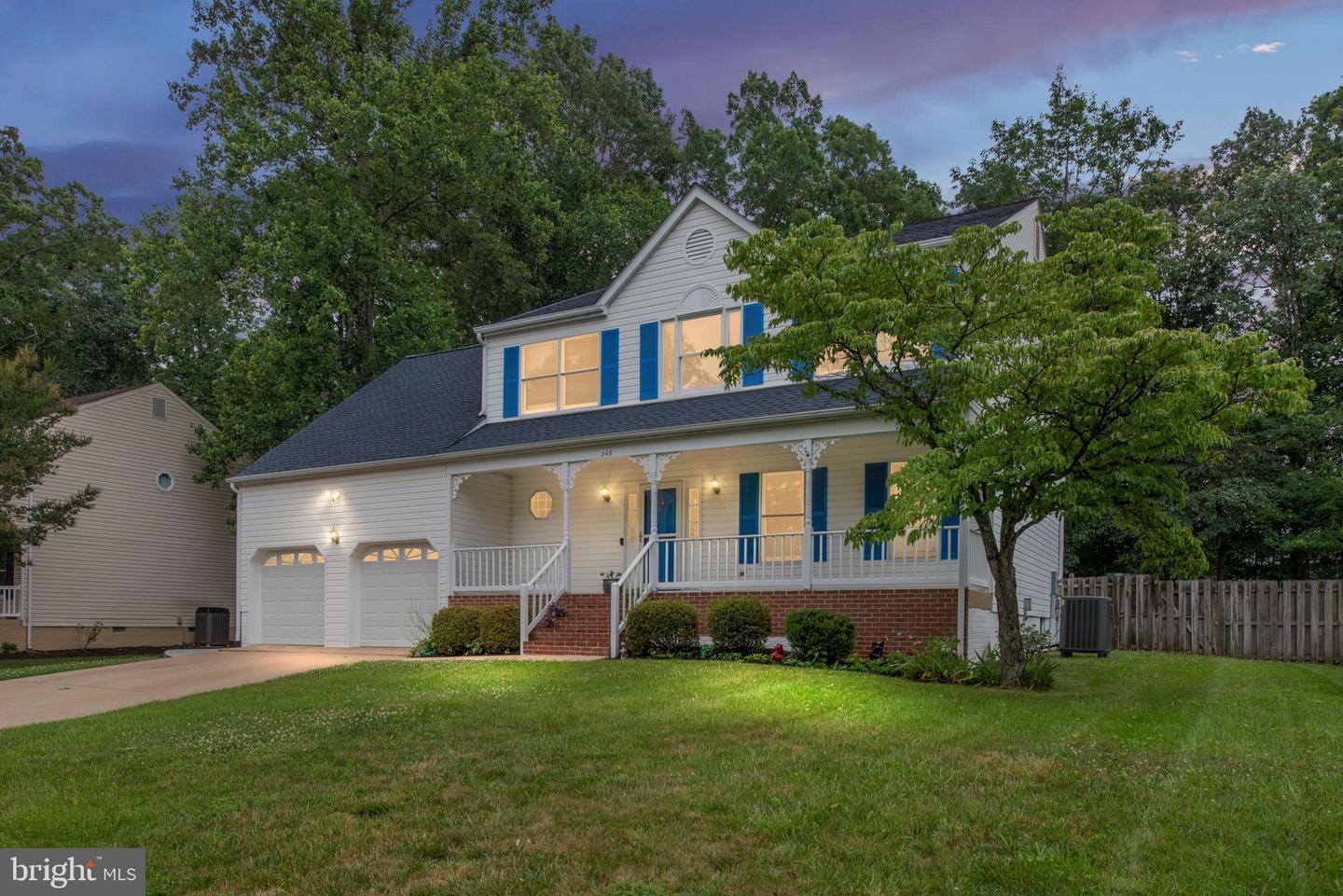 Property Photo:  246 Choptank Road  VA 22556 