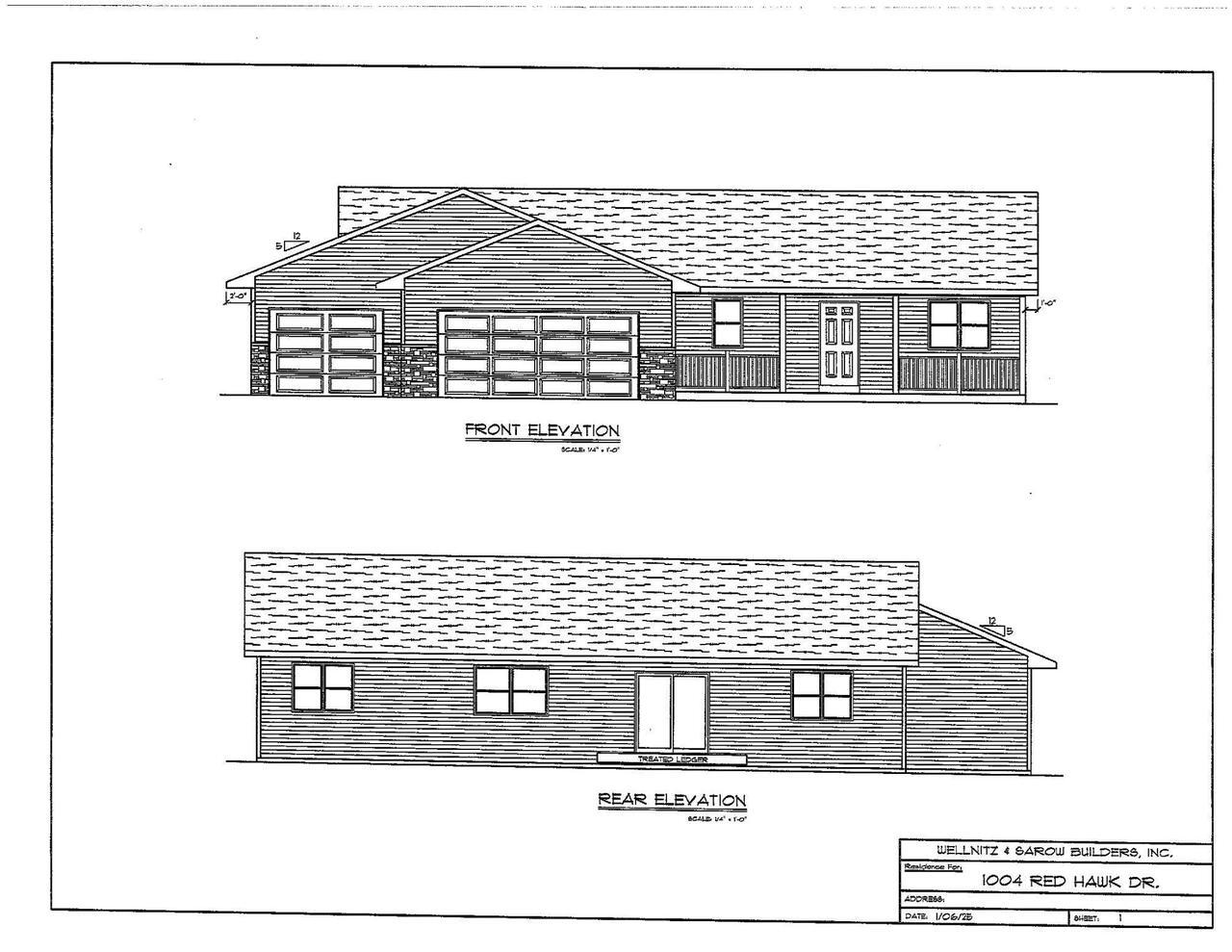 Property Photo:  1004 Red Hawk Drive  WI 53563 