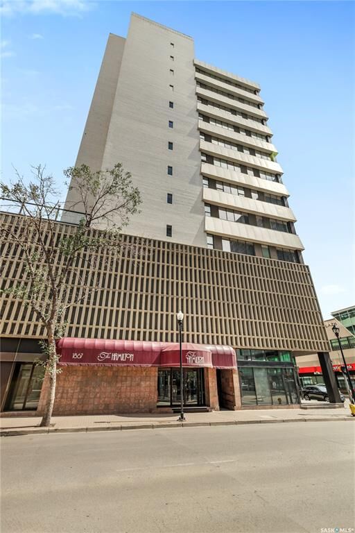 Property Photo: 1867 Hamilton Street 1106 SK S4P 2C2