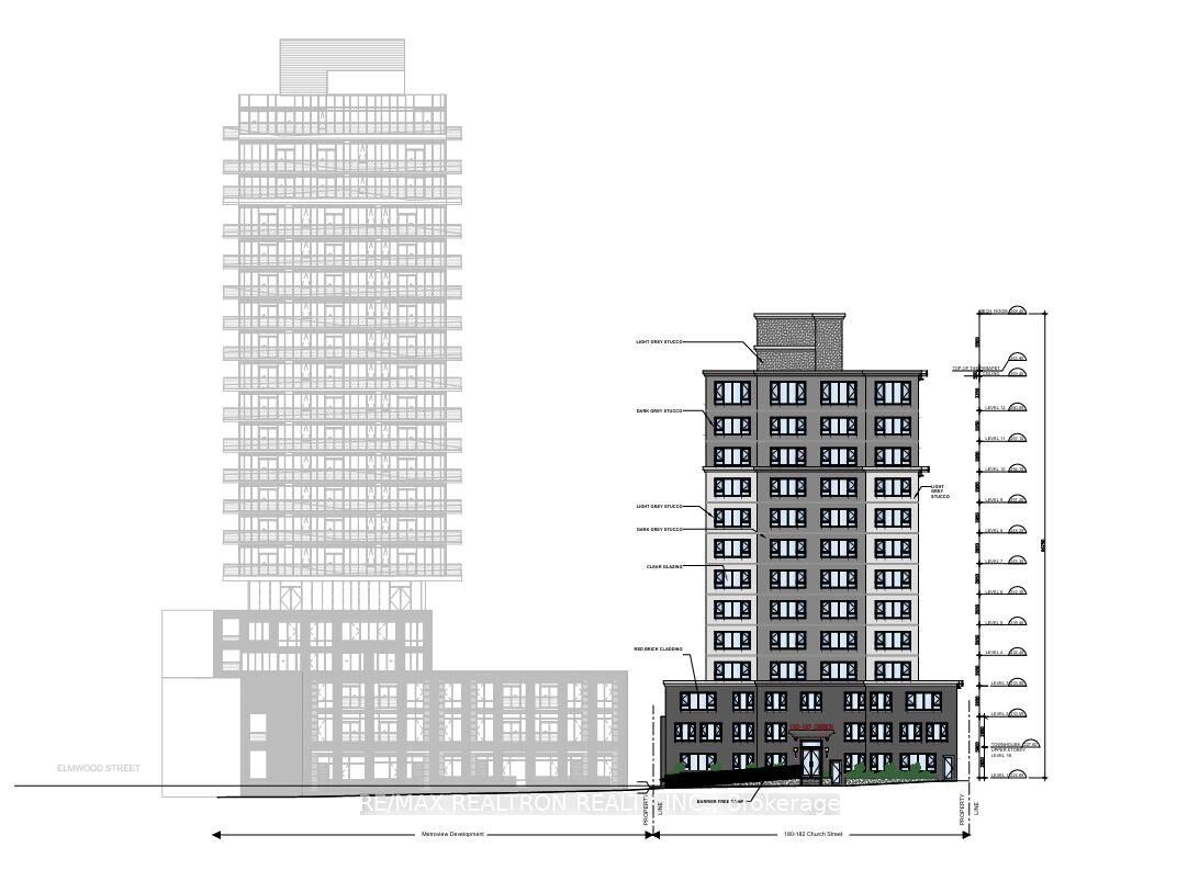 Property Photo: 180-182 Church Street S ON L4C 1W6