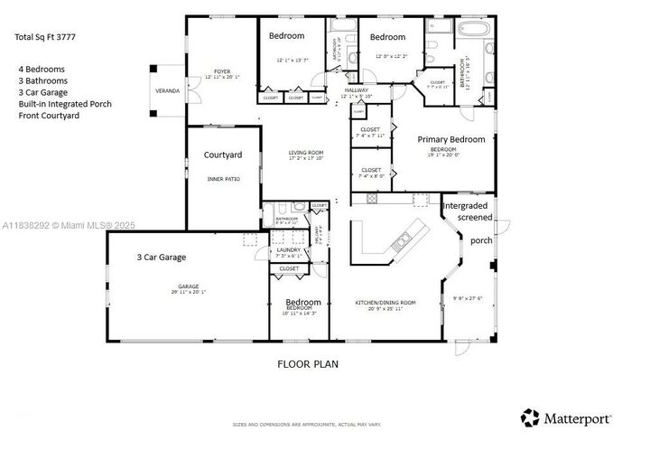 Property Photo: 15263 SW 162nd St FL 33187