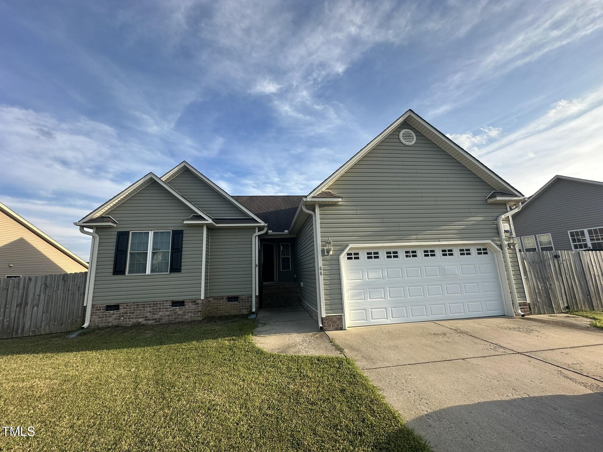 Property Photo: 66 Waxflower Drive NC 27577