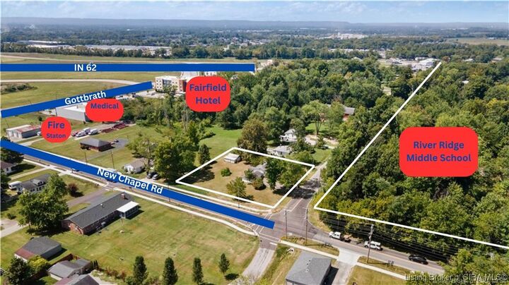 Property Photo:  3605 Utica Sellersburg Road  IN 47130 