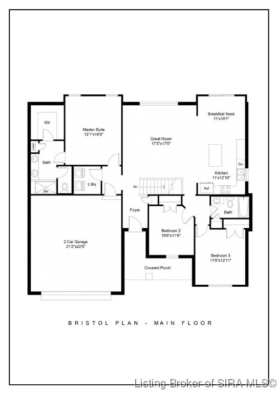 Property Photo:  3057 Bridlewood Lane Lot #215  IN 47150 