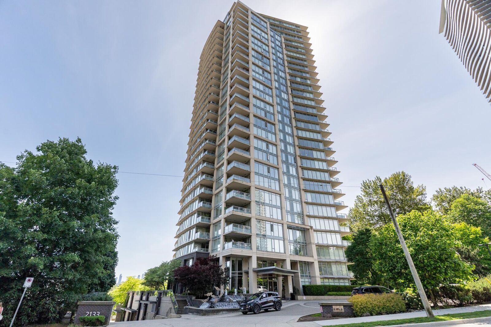 Property Photo:  2133 Douglas Road 1001  BC V5C 0E9 