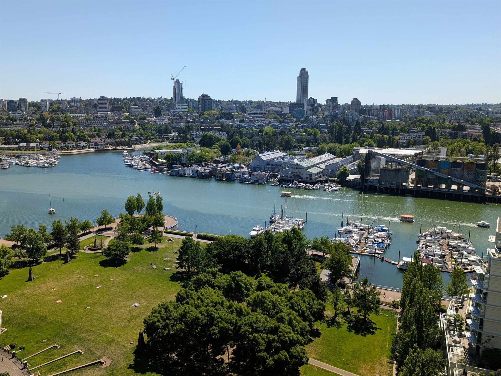 Property Photo: 583 Beach Crescent 2202 BC V6Z 3E6