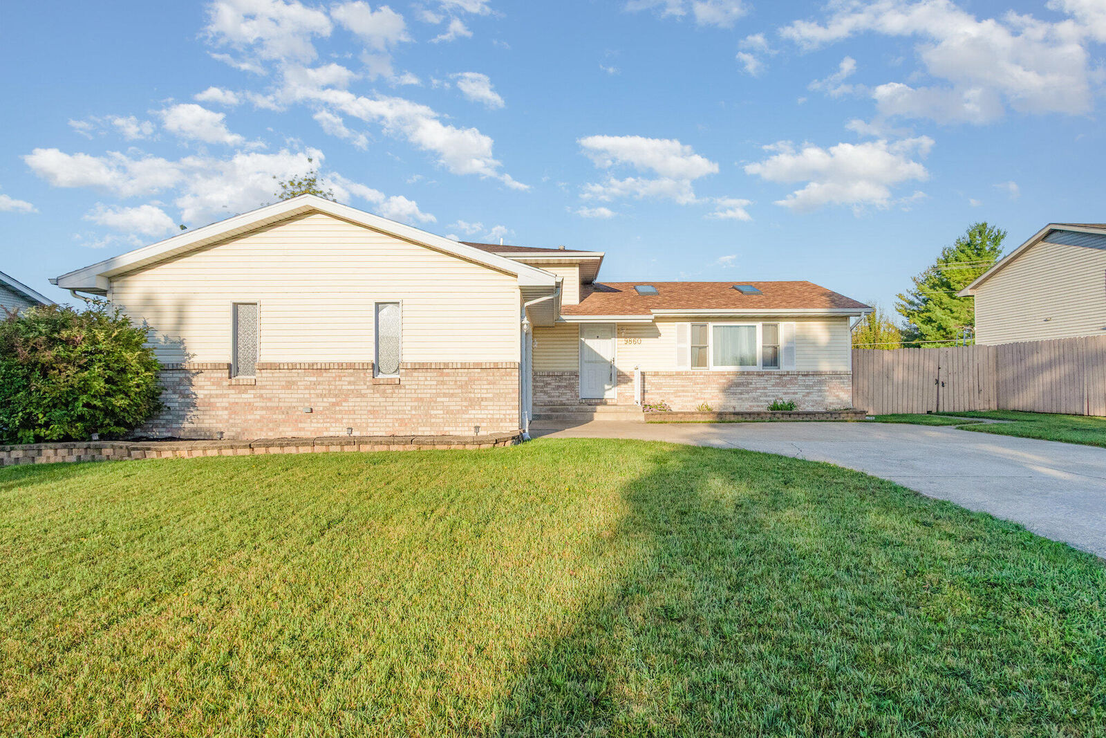 Property Photo: 9860 Van Buren Street IN 46307