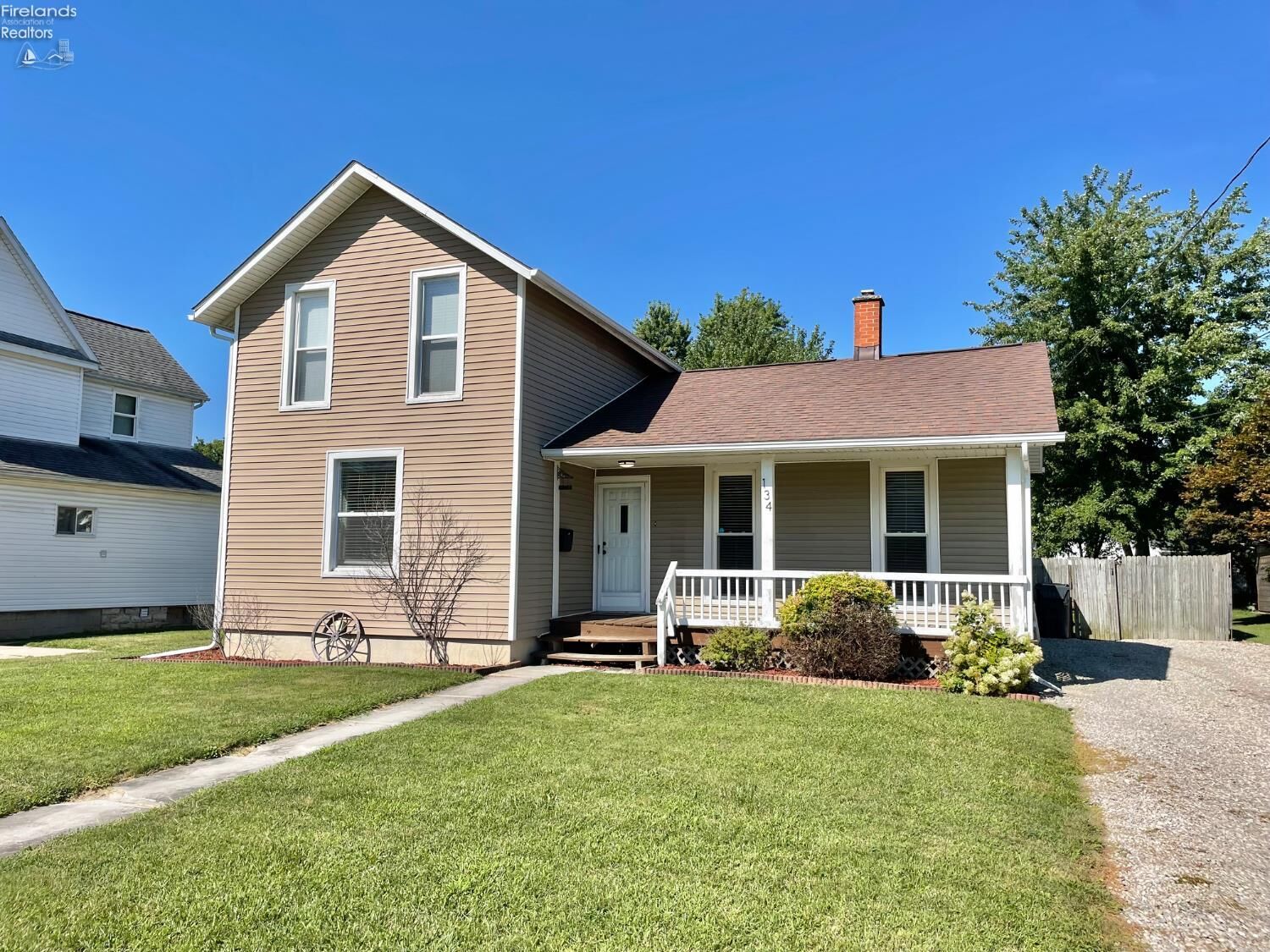 Property Photo:  134 Kinney Street  OH 44811 