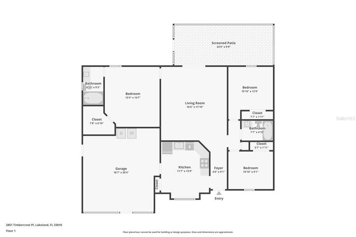 Property Photo: 2851 Timbercrest Place FL 33810