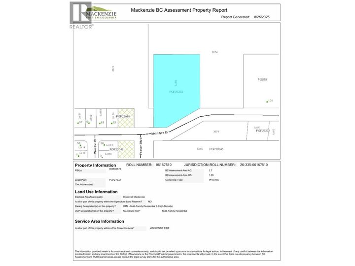 Property Photo:  Lot B McIntyre Drive  BC V0J 2C0 