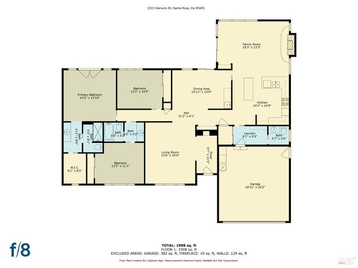 Property Photo:  2213 Warwick Drive  CA 95405 