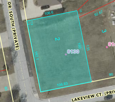 Property Photo:  8130 Lakeview Court  IN 46307 