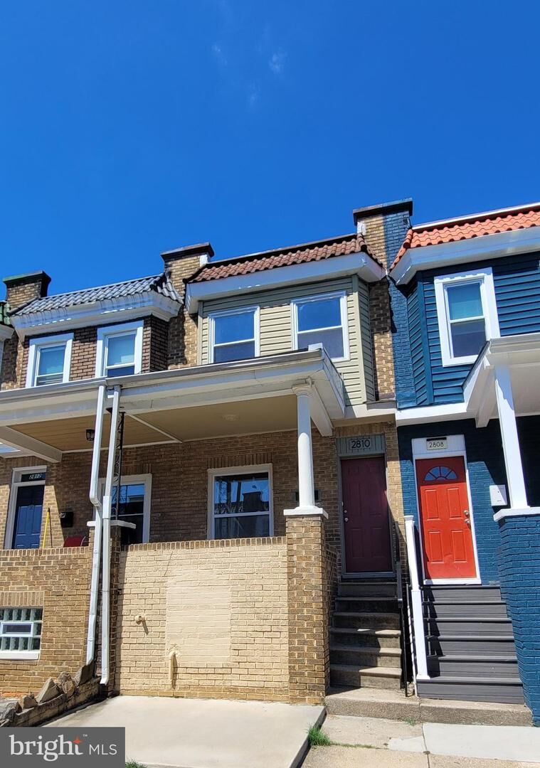 Property Photo: 2810 W Mulberry Street W MD 21223