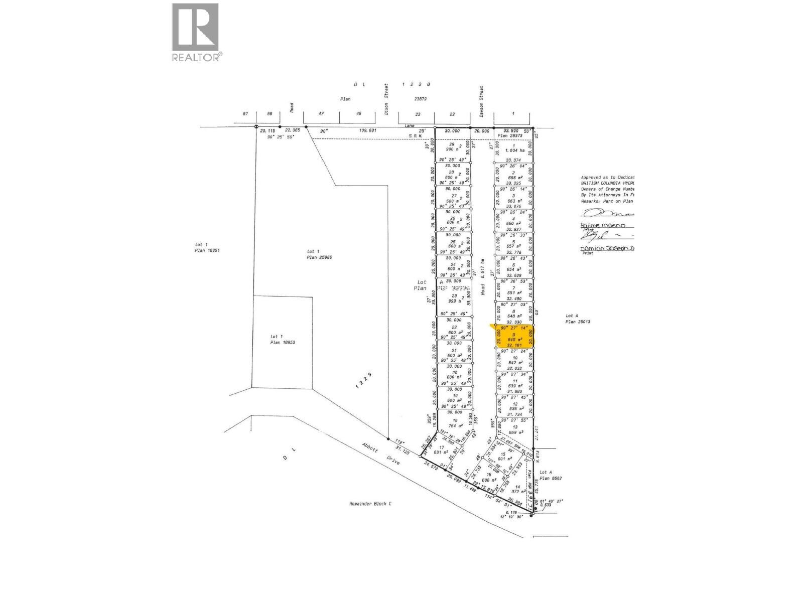 Photo de la propriété:  Lot 9 Dawson Street  BC V2J 6A9 