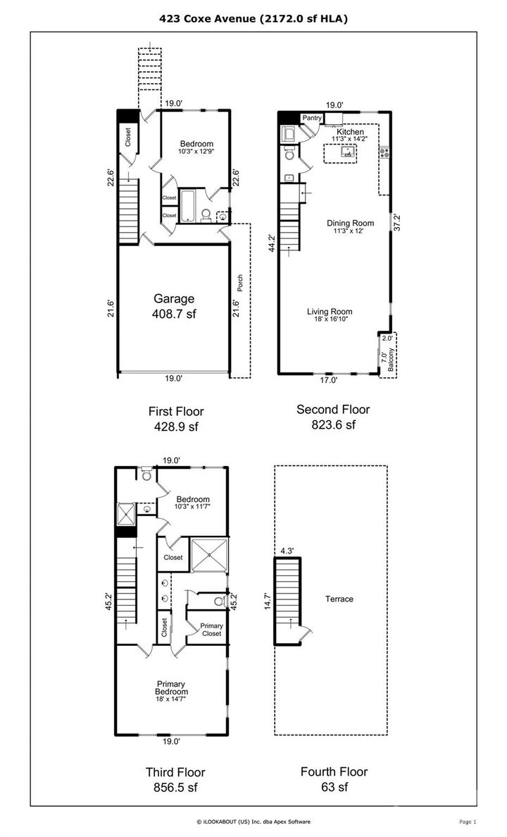 Property Photo: 423 Coxe Avenue NC 28208