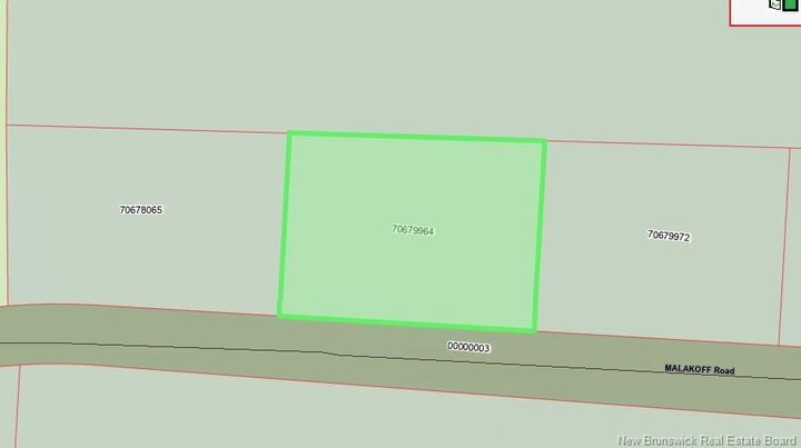 Property Photo:  Lot 22-2 Malakoff  NB E1P 1A9 