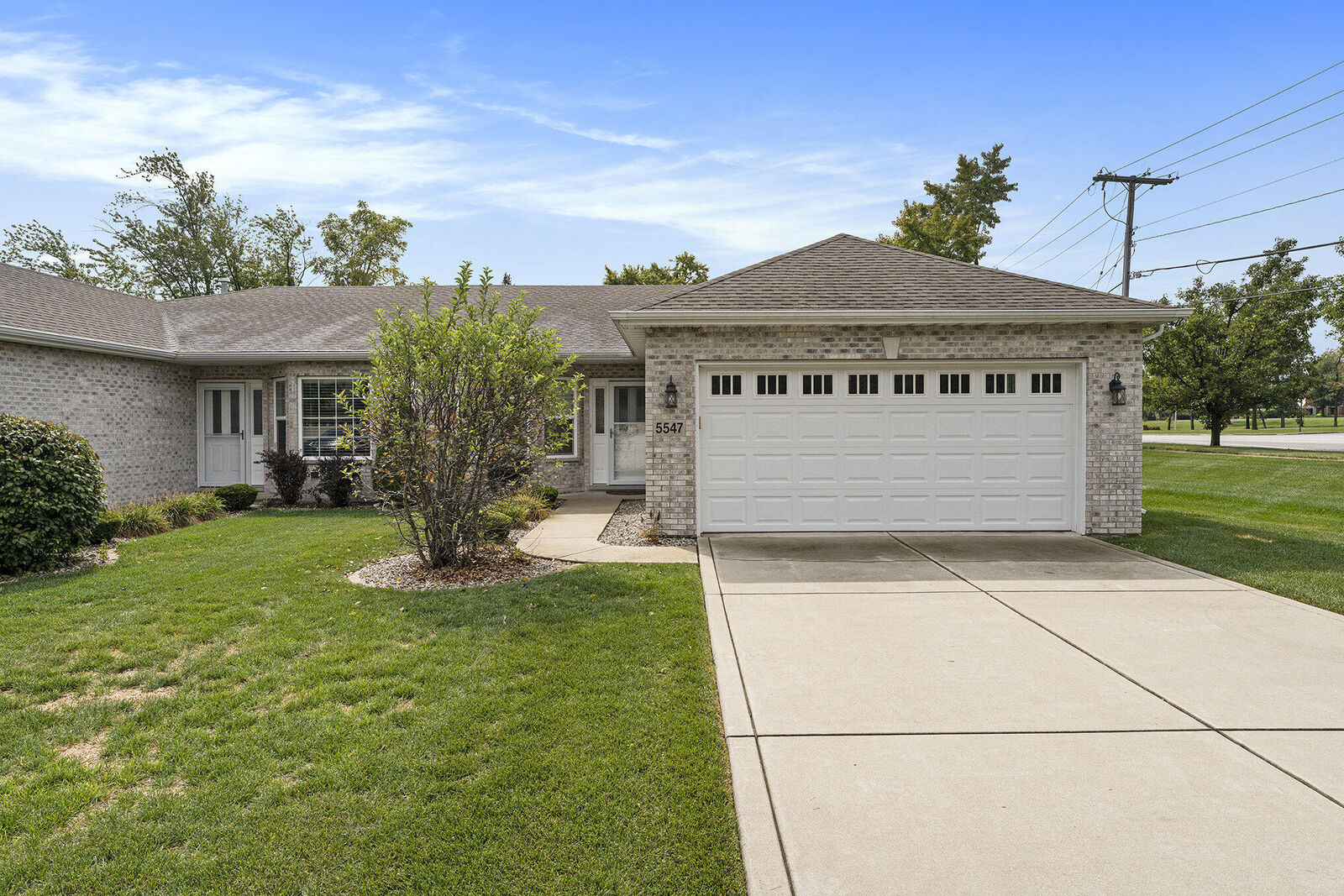 Property Photo:  5547 Maggie Mae Court  IN 46307 