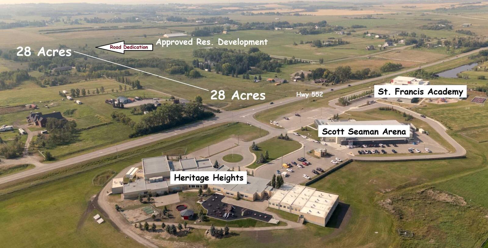 Property Photo: 28 Acres Highway 552 East AB T1S 1A3