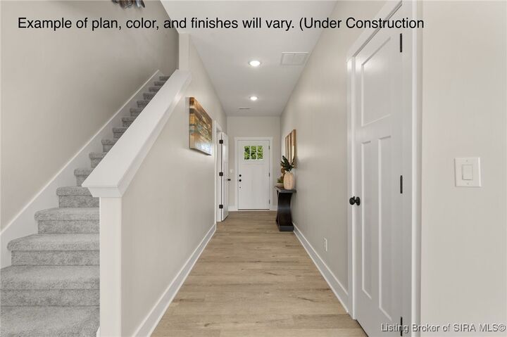 Property Photo:  5203 N Hampton Court Lot #1513  IN 47111