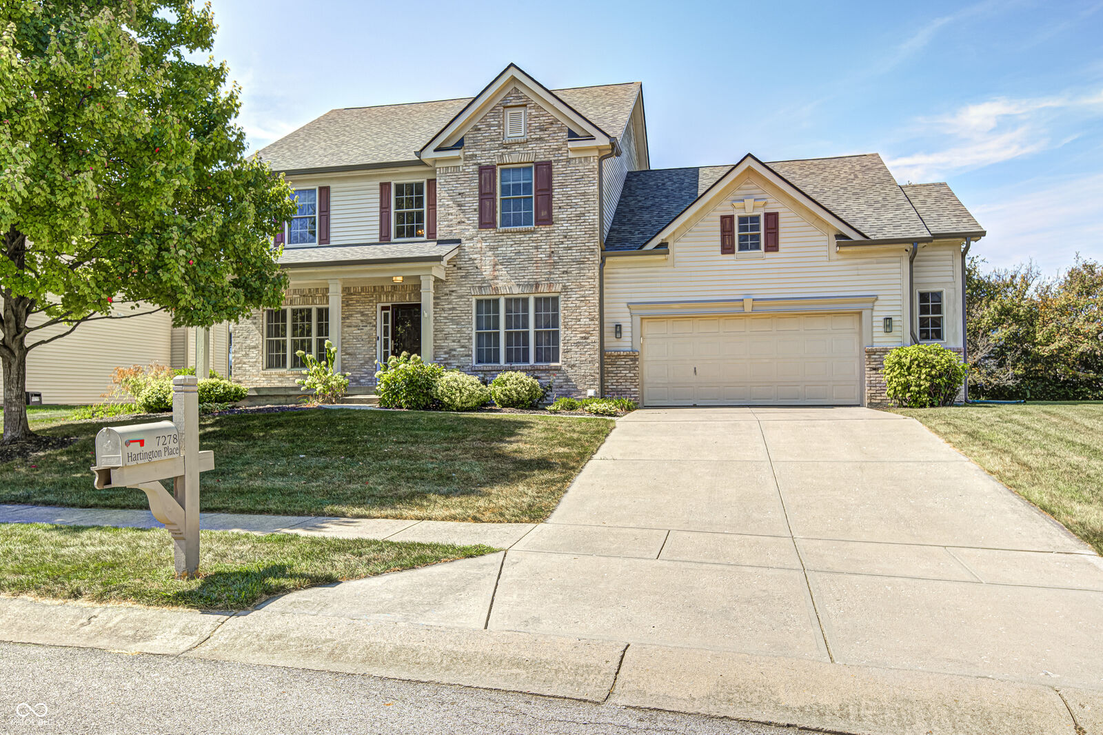 Property Photo:  7278 Hartington Place  IN 46259 