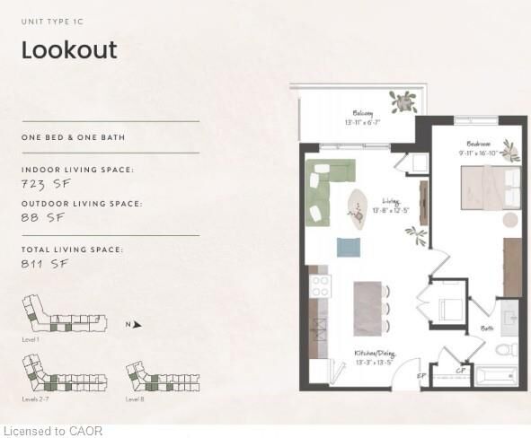 Property Photo:  525 New Dundee Road 610  ON N2P 0K8 