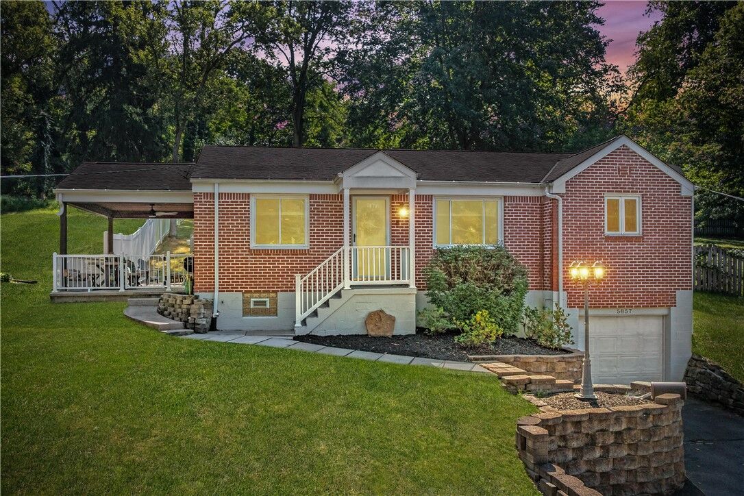 Property Photo:  5857 Kings School Rd  PA 15102 