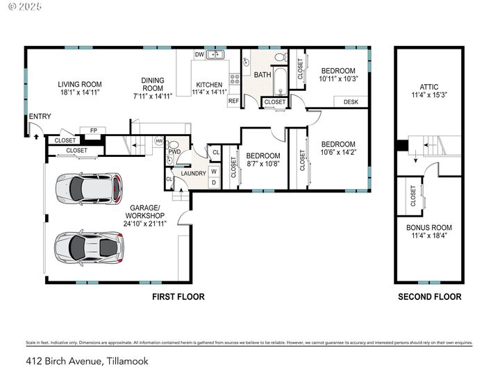 Property Photo:  412 Birch Ave  OR 97141 