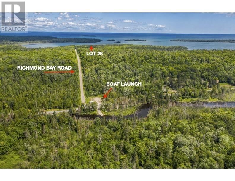 Property Photo:  Lot 28 Richmond Bay Rd, Hilton Township  ON P0R 1G0 