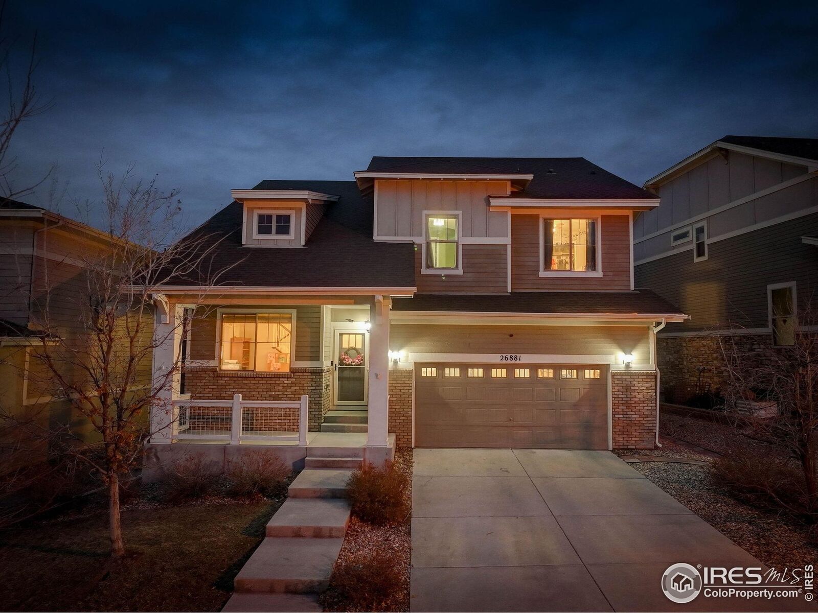 Property Photo: 26881 E Roxbury Pl CO 80016