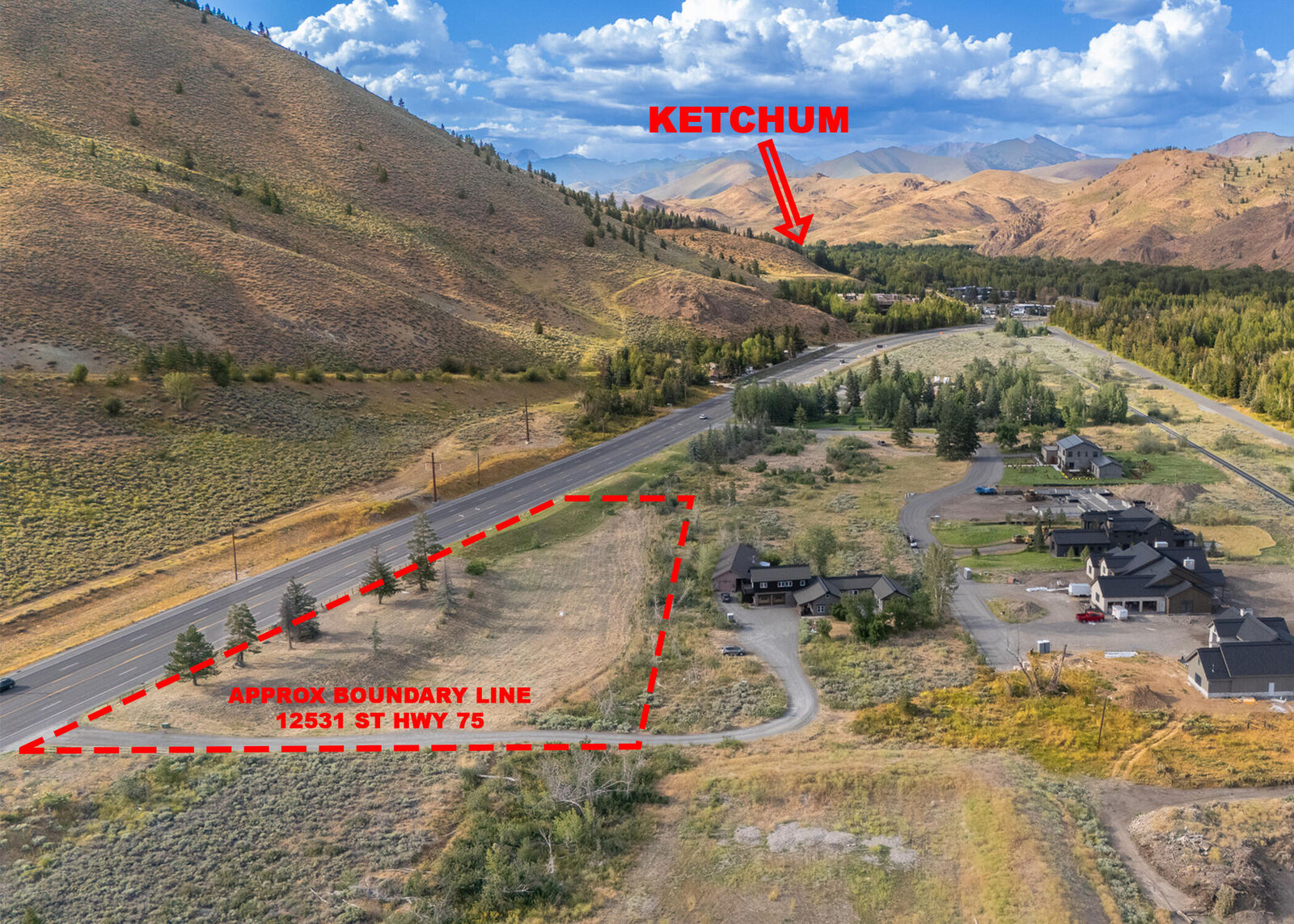Property Photo: 12531 N Highway 75 ID 83340