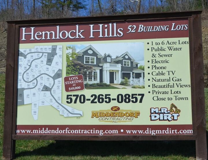 Property Photo: Lot 43A Hemlock Hills Rd PA 18848