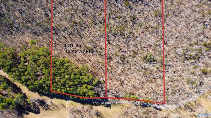 Property Photo: 10.45 Acres Rock Spring Road AL 35763
