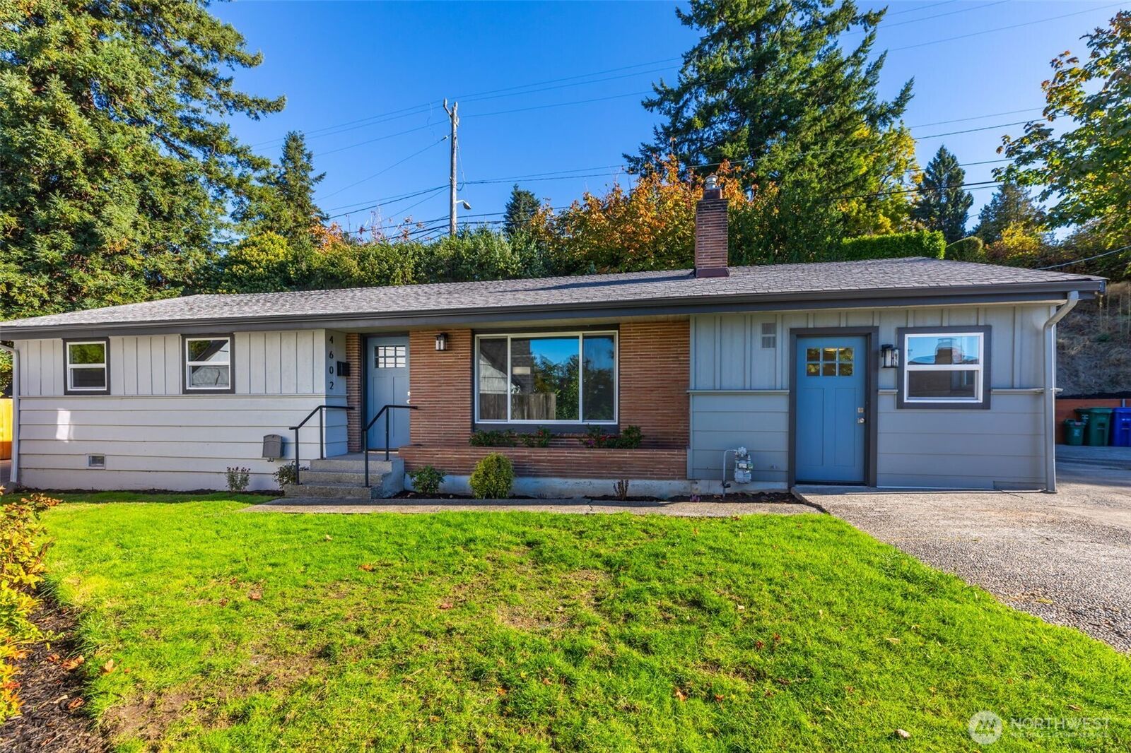 Property Photo: 4602 SW Cloverdale Street WA 98136