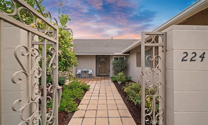 Property Photo: 224 W Crystal View Avenue CA 92865