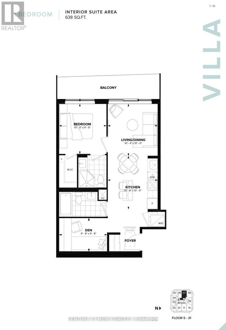 Property Photo:  15 Ellerslie Avenue 2107  ON M2N 5P6