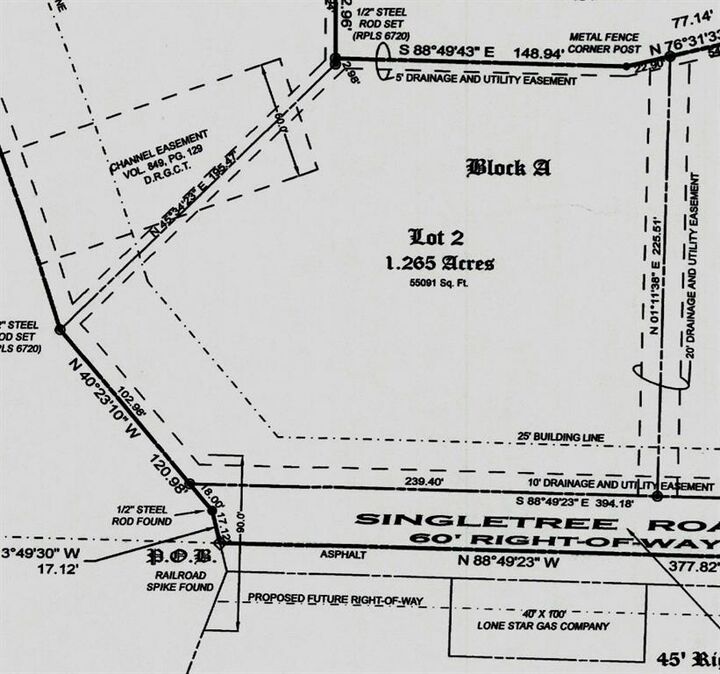 Property Photo: Tbd NE Fm 1753 &Amp Singletree TX 75021