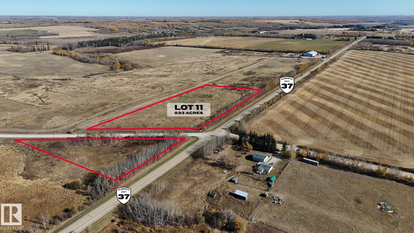 Property Photo:  2102 Highway 37  AB T0E 1V0 