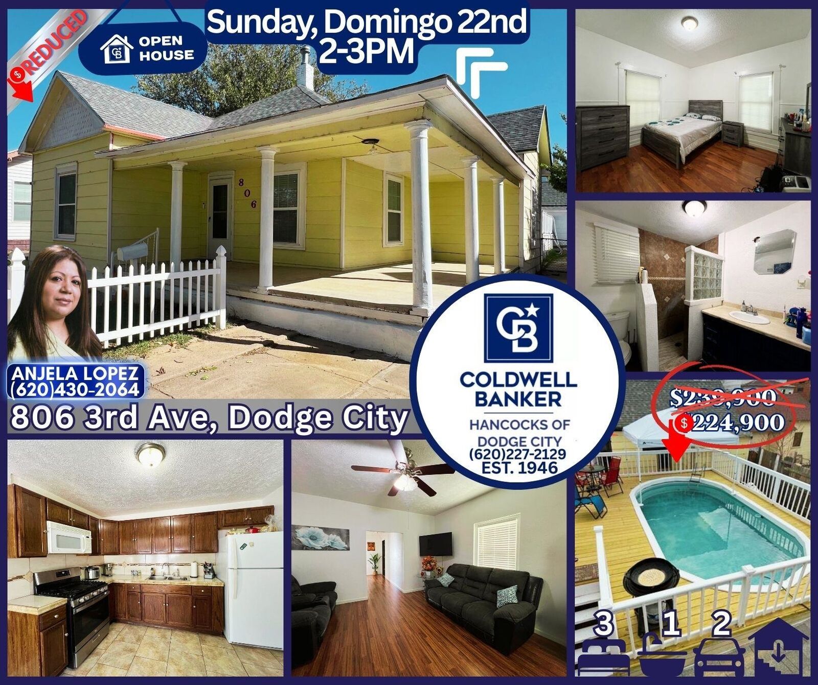 Property Photo:  806 3rd Ave  KS 67801 