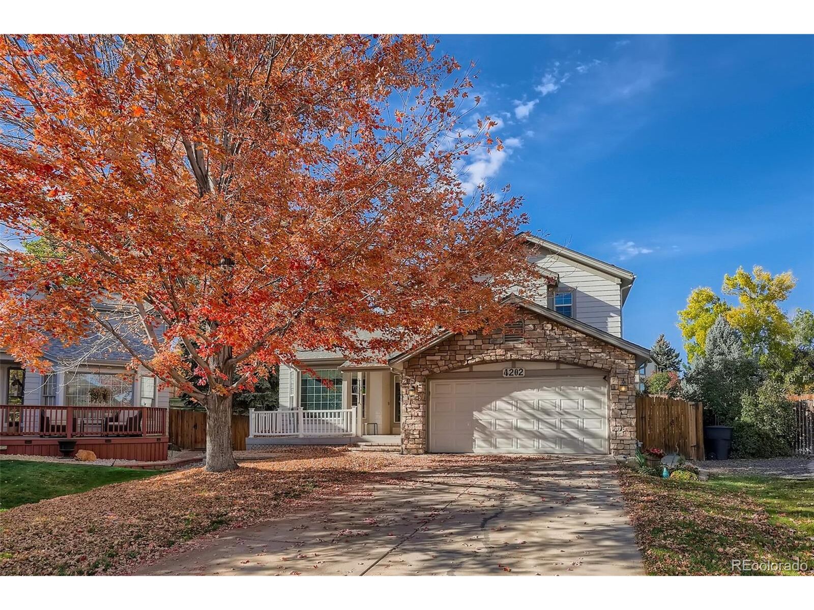 Property Photo: 4202 E 130th Dr CO 80241