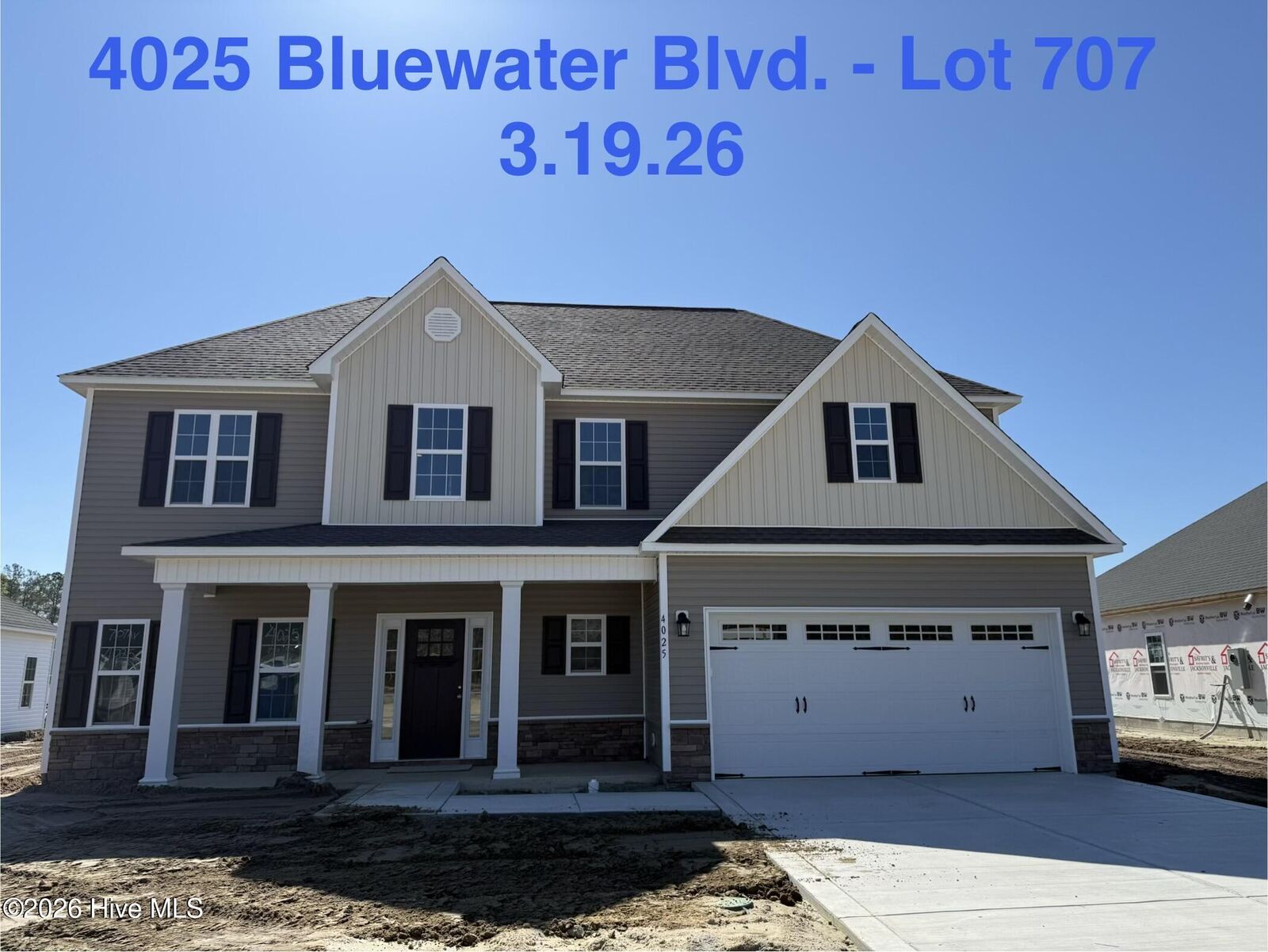 Property Photo: 4025 Bluewater Boulevard NC 28562