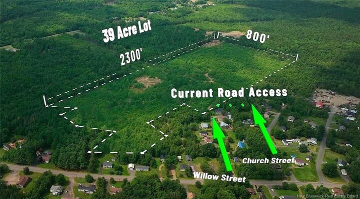 Property Photo: Lot Northside Drive NB E4B 3G2