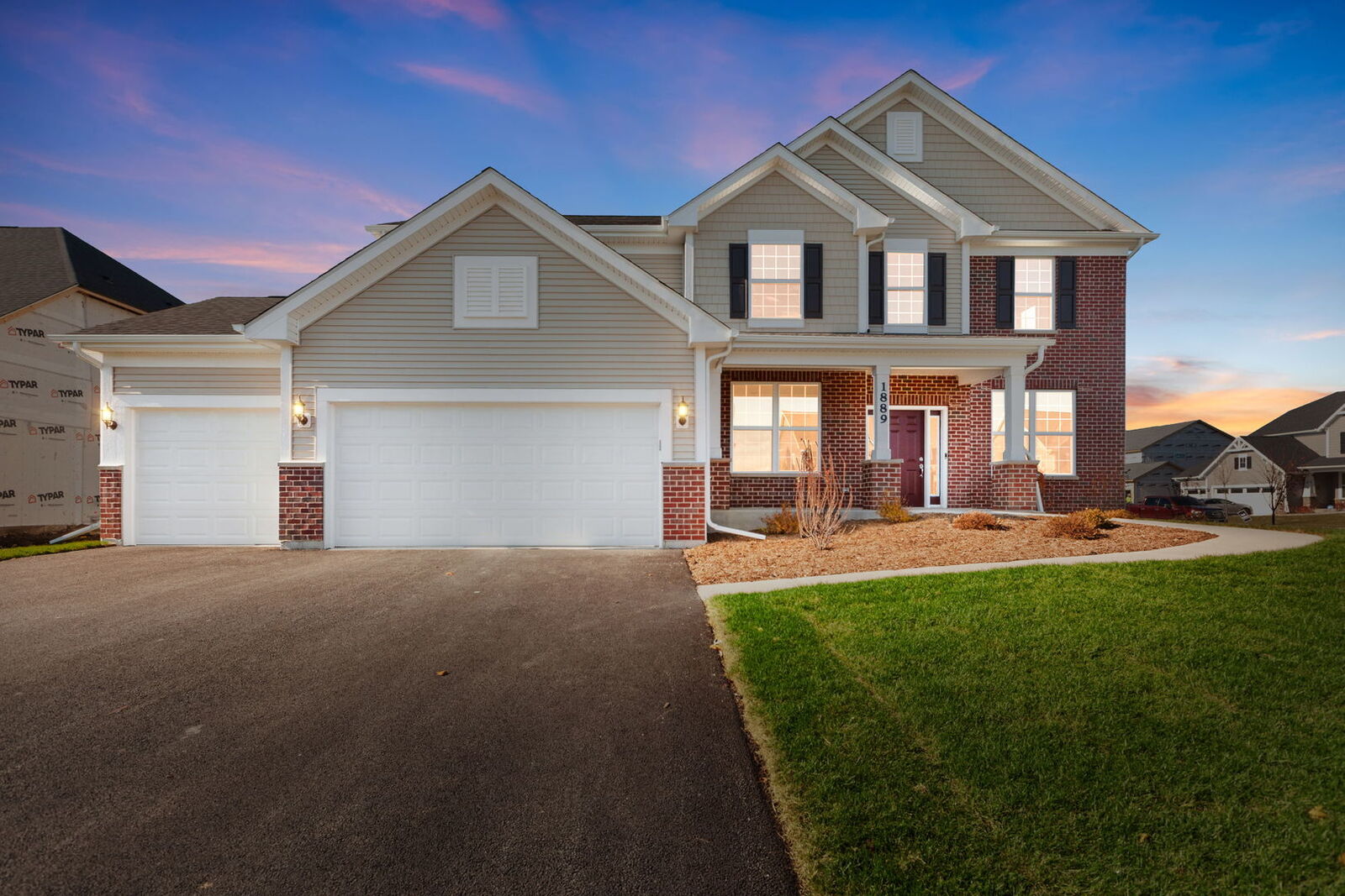 Property Photo:  1889 Bent Grass Way  IL 60490 