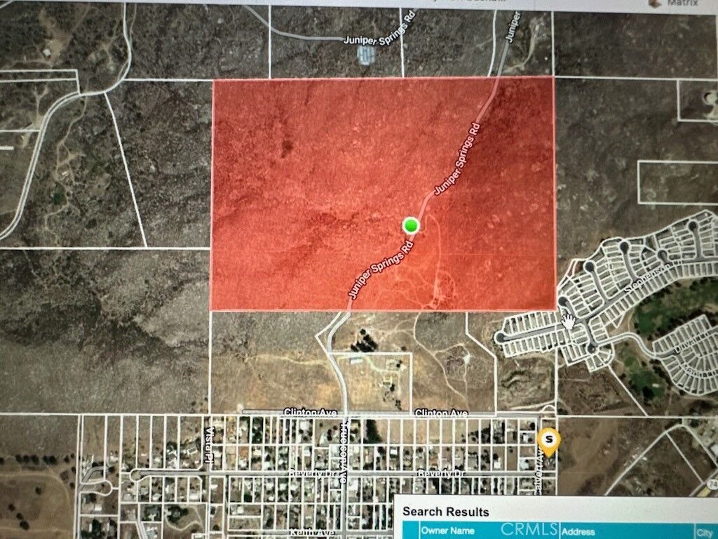 Property Photo:  0 Juniper Springs  CA 92545 