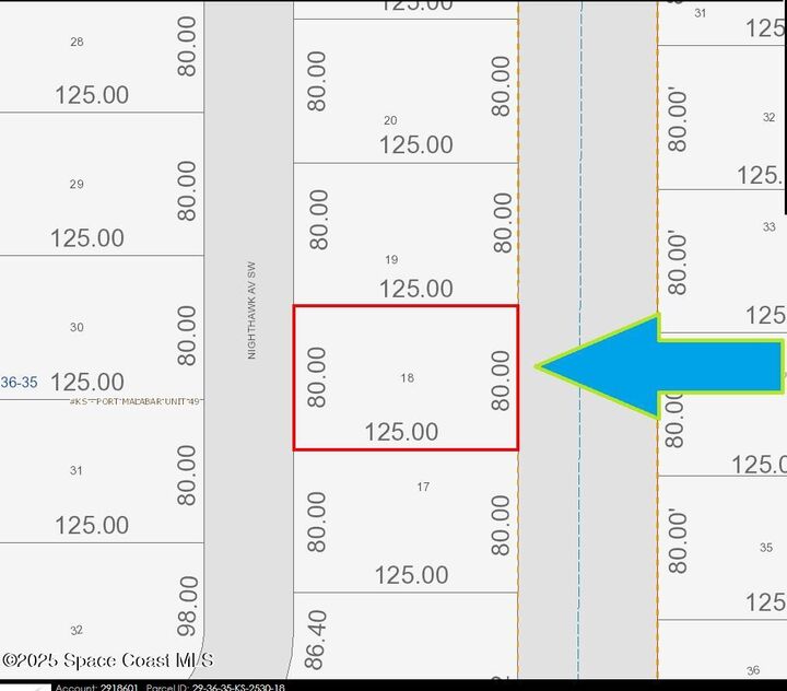 Property Photo: 3377 Nighthawk Avenue SW FL 32908